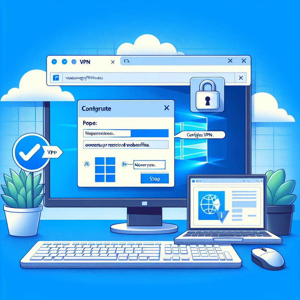 如何在Windows 10上设置VPN以访问受限网站